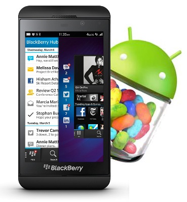 BlackBerry con Android